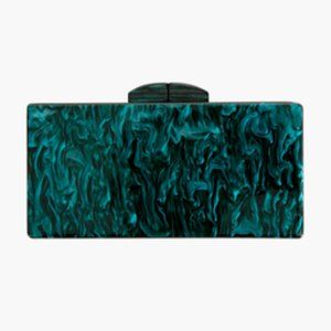 Tuckernuck Emerald Jewel Clutch
